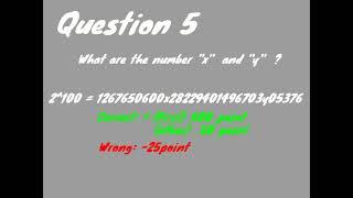 【NUMBERS playroom】Math question 05