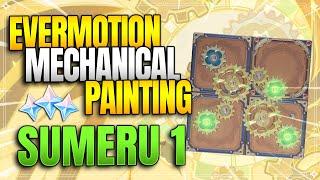 Evermotion Mechanical Painting: Sumeru 1 | Invoker | Gears Event |【Genshin Impact】