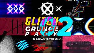 Glitch Grunge Pack 02 - 30 Videos 4K (DJs / VJs / Events) maverixs.com