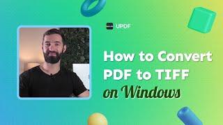 How to Convert PDF to TIFF on Windows