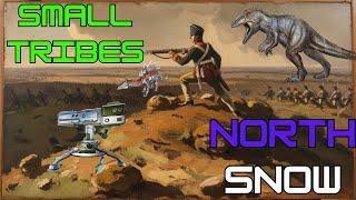 Epic Snow North Raid! - Survival Action Unfolds ARK ASA