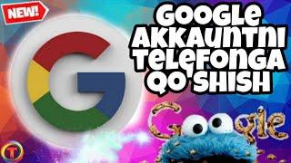 Google akkauntni telefonga ulash | Eski google akkauntni yangi telefonga o'tkazish 2020 HD