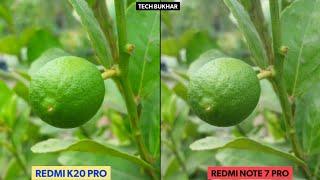 Redmi K20 Pro Vs Redmi Note 7 pro Camera Comparison || #RedmiNote7Pro, #RedmiK20Pro, #TECHBUKHAR,