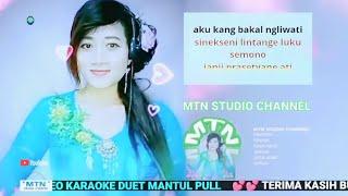 Nyidam sari karaoke duet cokek mantul pull