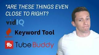 How Accurate Are Youtube Keyword Research Tools? VidIQ vs Keywordtool.io + Tubebuddy