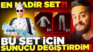 BU NADİR SET İÇİN SUNUCUMU DEĞİŞTİRDİM! BAYILACAKSINIZ! PUBG Mobile