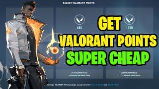 Cheapest Way To Get Valorant Points