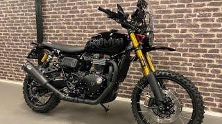 Triumph custom Scrambler 1200 XE, Travel Devil by Ralph (Team Britz)