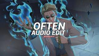 often - the weeknd (kygo remix) [edit audio]