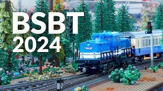 Custom LEGO trains at Europe's biggest LEGO train show - BSBT 2024