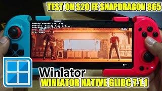 SIFU WINLATOR GLIBC SAMSUNG S20 FE SNAPDRAGON 865