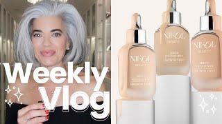 GRWM | Holiday Style Ideas | Best Serum Foundation for Mature Skin | NiKOL Johnson