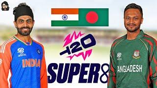 India  vs Bangladesh  • Super 8  • T20 World Cup 2024 • Cricket 24