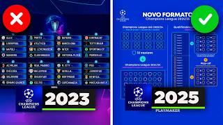 Eu Joguei o NOVO Formato da Champions League 