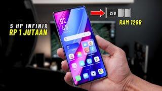 Spek Tinggi Murah!! 5 HP INFINIX 1 JUTAAN TERBAIK 2024