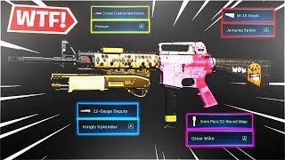 CREATING the WEIRDEST M4A1 GUNSMITH CUSTOMS BLUEPRINT on MODERN WARFARE - Best M4A1 Class Warzone