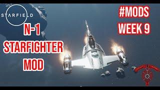 Starfield  - Build The Mandalorian N-1 Starfighter - Star wars Mods week 9