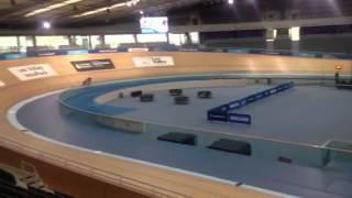 Bradley Wiggins training for the UCI Hour Record