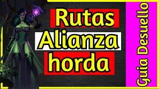 guia de desuello wow classic y wow tbc  ruta alianza horda  requerida para desuello de wotlk