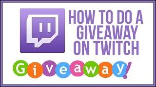 How To Do Giveaways On Twitch With Nightbot - Twitch Tutorial