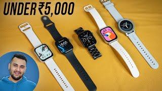 I Bought all Best SMARTWATCH around 3000 & 5000 | Ranking WORST to BEST!