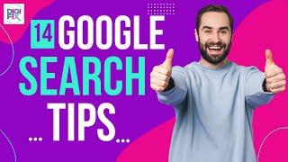 14 Essential google search tips for everyday use- DigiFix Blog Video #googlesearchtricks