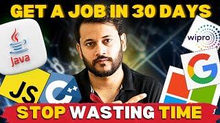 Do this And Get JOB in just 30 days With FREE Resources | Guaranteed  