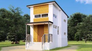 (3x6 Meters) Tiny House Design | Small 1 Bedroom House