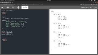 Dynamically generating an HTML table from a multidimensional PHP array