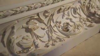 Процесс декорирования лепнины. Decorative moulding in progress. Oldiss_decor