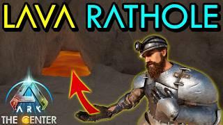 ASA BEDS WORK! This Rathole in the LAVA is Truly Unraidable! - ARK: Survival Ascended