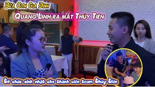 Bất ngờ Quang Linh “ra mắt” Thuỳ Tiên | Tổ Chức Sinh Nhật cho thành viên team Hoa Hậu Thuỳ Tiên