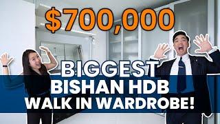 Biggest Bishan HDB Walk in Wardrobe! (From $700,000) | Home Quarters