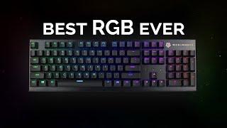 Whirlwind FX's Element RGB Keyboard has the best RGB I've ever seen.