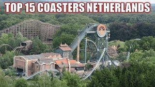 Top 15 Roller Coasters in the Netherlands | World Countries Ranked