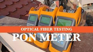 Optical Fiber PON Meter for the FTTH || D-TECH TRADING || NEPAL