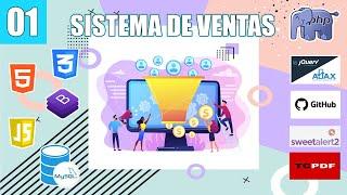 01 Sistema de Ventas con (PHP y MySql) Full Stack