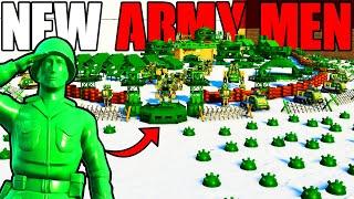 The NEW Army Men BATTLE SIMULATOR got its Largest UPDATE Ever! - Attack on Toys