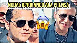 CRISTIAN NODAL IGNORA ALA PRENSA NO QUIZO HABLAR!!