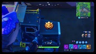 WEEK 10 SECRET BANNER LOCATION! FORTNITE SEASON 8 WEEK 10 SECRET BATTLE STAR CHALLENGE