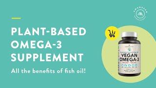 Vegan Omega-3 Supplemens  | DHA & EPA