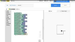 eduSTEMlab: Dickson Drawing The Letter "G" Using Python Turtle