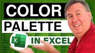 Excel - Customize & Expand Your Excel Color Palette - Learn How to Add & Modify Colors - Episode 526