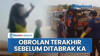 Rekaman Percakapan Terakhir Para Korban Sebelum Tewas Tertabrak Kereta Api Fajar Utama di Karawang