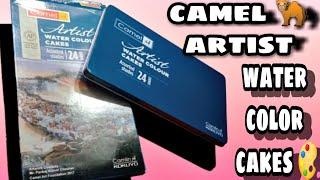 Artist watercolor cakes // camel/camlin artist watercolor cakes