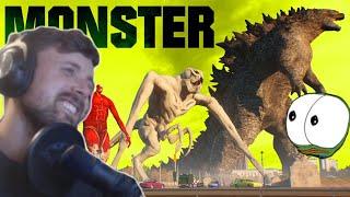 Forsen  Reacts -  MONSTER SIZES ► First person view