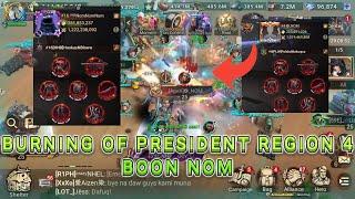 Battle of Real Noms' | President Region 4 Boon.Nom Gets Burned | Doomsday Last Survivors
