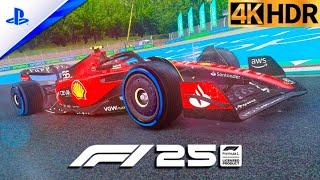 F1 2025 (PS5 Pro) LEWIS HAMILTON AT FERRARI | 4K 60FPS HDR Gameplay