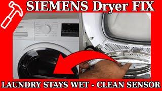 SIEMENS IQ300 DRYER SENSOR CLEAN & REPAIR