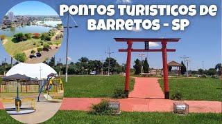 Pontos Turisticos de Barretos SP - Região dos Lagos e Praça do Japão